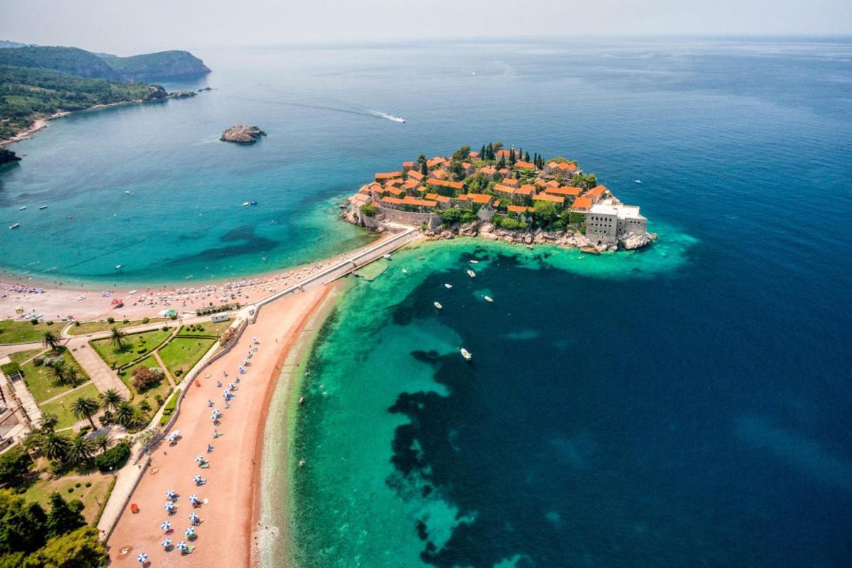 Bmv Room For 2-3 With Greenery View Ilha Ilha Sveti Stefan Exterior foto